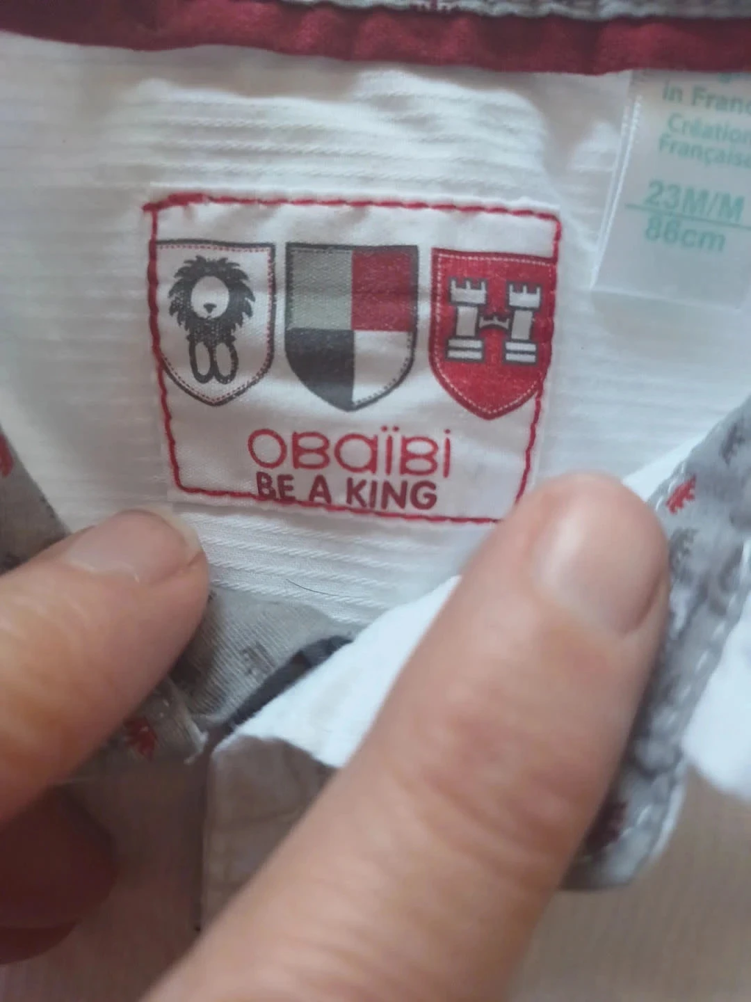 2-year-old shirt okaidi – photo 2